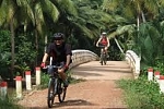 Biking in Mekong Delta
