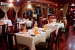 Dining room on Indochina Sails Premium Halong Bay, Vietnam