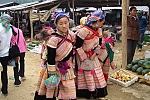 Bac Ha market held on Sunday morning in Lao Cai province