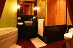 Luxury bathroom on Jasmine Cruise Halong Bay, Vietnam